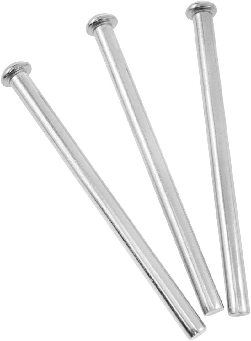 FINBe 3.5 Inch Door Hinge Pin Outlet Hinge Pins for Door Closure Function to Replace Silver 6PCS - Image 3